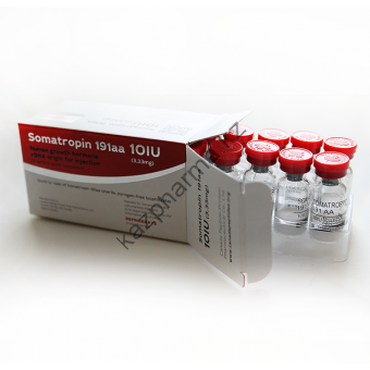 Гормон роста CanadaPeptides Somatropin 191aa (10 флаконов по 10 ед) - Ереван